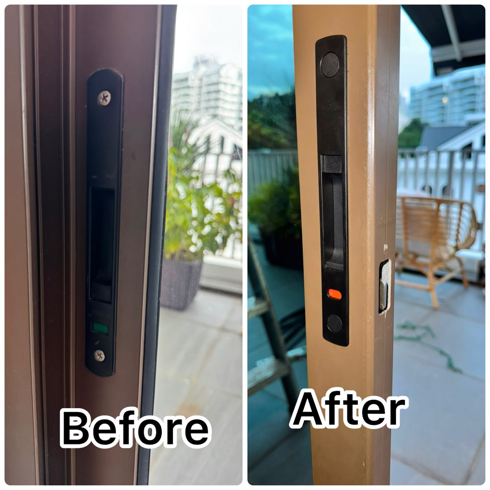 Sliding Door Handle & Lock Replacement Service in Singapore